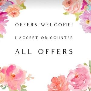 I'll consider your offer, accept or counter